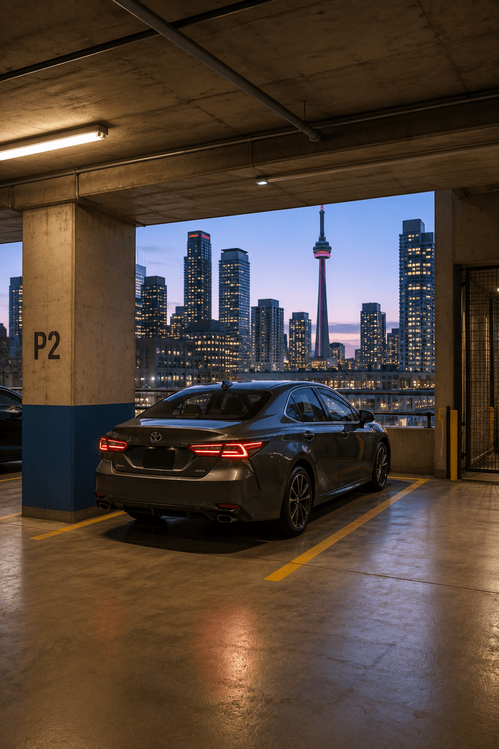 Monthly parking